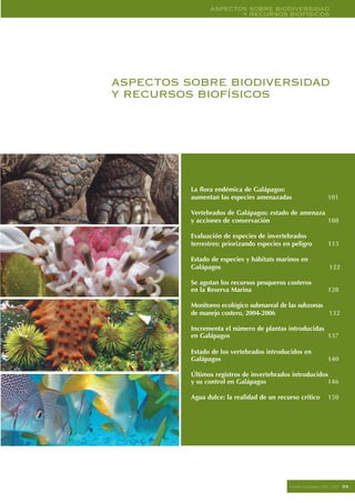 Informe Galapagos 2006 2007
