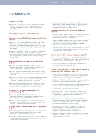 Informe Galapagos 2006 2007