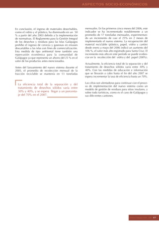 Informe Galapagos 2006 2007