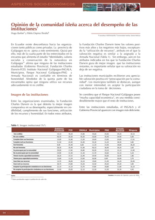 Informe Galapagos 2006 2007