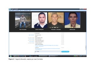 Figura 4. Y sigue la discusión, captura por Juan Cornieles
 