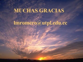 MUCHAS GRACIAS [email_address] 