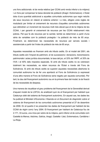 Informe sobre Infraestructures a Catalunya