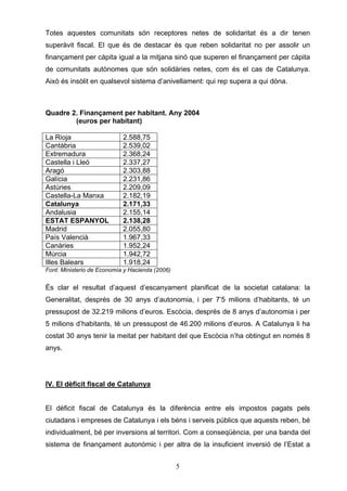 Informe sobre Infraestructures a Catalunya