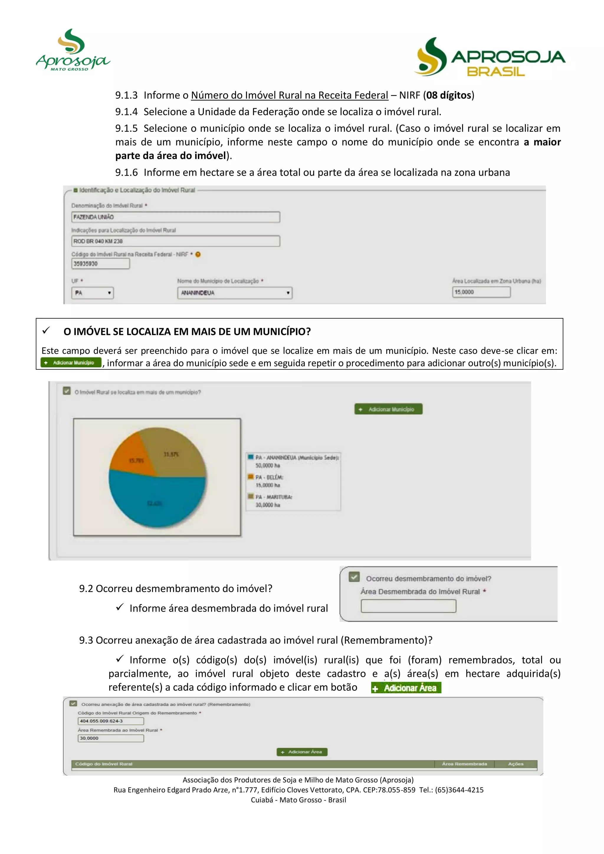 Manual de Orientação sobre o Sistema Nacional de Cadastro Rural | PDF