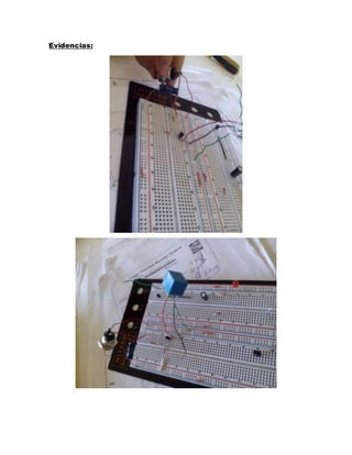 Evidencias:
 