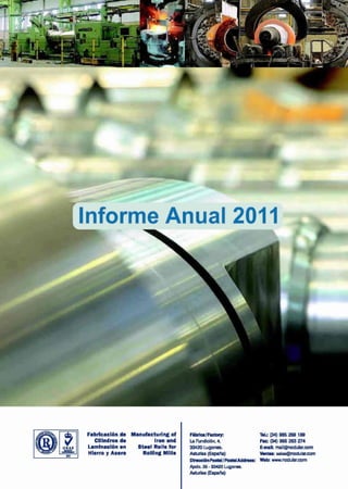 INFORME ANUAL 2011 FUNDICION NODULAR
