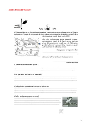 51
AEXO 1: FICHAS DE TRABAJO
 