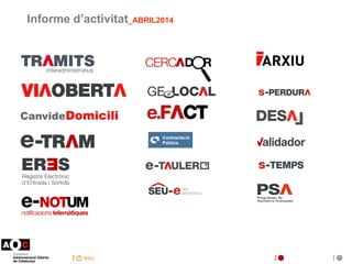 inici
Informe d’activitat_ABRIL2014
 