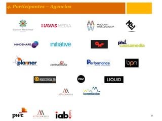 4. Participantes – Agencias
8
 