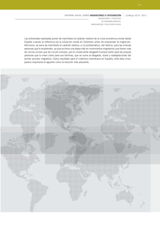 Informe Anual sobre Migraciones e Integración CeiMigra 2010 - 2011 