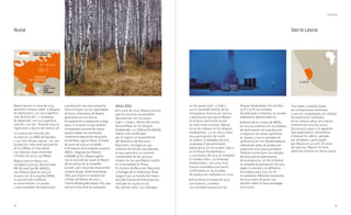 78 79
UPSTREAM
Rusia Sierra Leona
Tras haber cumplido todos
los compromisos existentes
y una vez completados los trabajos
de exploración realizados
en los últimos años, en el tercer
trimestre de 2014 los socios
descartaron pasar a la siguiente
fase exploratoria y devolvieron
el bloque SL-07B-10, operado
por Anadarko y participado
por Repsol en un 25%. Al cierre
del ejercicio, Repsol no tenía
derechos mineros en Sierra Leona.
en los pozos Gabi-1 y Gabi-3
son el resultado directo de las
innovadoras técnicas de sísmica
y perforación que aplicó Repsol
en el área y permitirán poner
en valor estos recursos. Repsol
inició los trabajos en los bloques
Karabashsky 1 y 2 en 2010 y tiene
una participación del 100%
en ambos. A mediados de 2013
se produjo el descubrimiento
exploratorio con el sondeo Gabi-3,
en el bloque Karabashsky-2,
y a principios de 2014 se completó
el sondeo Gabi-1, en el bloque
Karabashsky-1, con unos muy
buenos resultados que fueron
confirmados en las pruebas
de producción realizadas en 2014.
• En el tercer trimestre de 2014
concluyeron 3 sondeos
con resultado positivo en los
Hitos 2014
• En junio de 2014, Repsol anunció
que los recursos recuperables
descubiertos con los pozos
Gabi-1 y Gabi-3, dentro del campo
Ouriyinskoye, en los bloques
Karabashsky 1 y 2 (Siberia Occidental),
habían sido certificados
por el órgano correspondiente
del Ministerio de Recursos
Naturales y Ecología en 240
millones de barriles equivalentes,
lo que supondría un aumento
considerable de los recursos
totales con los que Repsol cuenta
en la actualidad en Rusia.
El ministro de Recursos Naturales
y Ecología de la Federación Rusa
aseguró que se trataba del mayor
descubrimiento de hidrocarburos
realizado en el país en los
dos últimos años. Los hallazgos
y producción que esta compañía
tiene en el país con las capacidades
técnicas y financieras de Repsol,
generando así una alianza
en exploración y producción a largo
plazo. El acuerdo incluye también
la búsqueda conjunta de nuevas
oportunidades de crecimiento
mediante la adquisición de activos
de petróleo y gas en Rusia. A finales
de enero de 2013 se completó
la formación de la empresa conjunta
AROG, integrada por Alliance
Oil/NNK (51%) y Repsol (49%),
tras la inclusión por parte de Repsol
de los activos de la compañía
Eurotek, que incluye dos importantes
campos de gas: Syskonsyninskoye
(SK), que se puso en producción
a finales de febrero de 2013, y
Yuzhno-Khadyryakhinskoye (YK), que
está en la fase final de evaluación.
Repsol poseía al cierre de 2014
derechos mineros sobre 13 bloques
de exploración, con una superficie
neta de 8.615 km2
, y 19 bloques
de desarrollo, con una superficie
neta de 1.021 km2
. Durante 2014 se
registraron 2.563 km de sísmica 2D.
La producción neta del año
se situó en 3,9 Mbbl de líquidos
y 14,0 bscf de gas natural, con una
producción neta total equivalente
de 6,4 Mbep (17.629 bepd).
Las reservas netas ascendían
a finales de 2014 a 40 Mbep.
Repsol tiene en Rusia una
sociedad conjunta, denominada
AR Oil and Gaz BV (AROG),
con Alliance (que en 2014 se
fusionó con la compañía NNK),
lo que permite combinar
el conocimiento y el acceso
a oportunidades de exploración
bloques Karabashsky. Dos de ellos
(31-P y 32-P) son sondeos
de evaluación y el tercero, un sondeo
exploratorio denominado K-3.
• Dentro de los activos de AROG,
en 2014 se continuó con los estudios
de optimización de la producción
y mejora en los costes operativos
en Saneco, y con la campaña de
perforación en Tno-Tatnefteodatcha,
obteniendo ratios de producción
superiores a los presupuestados.
También comenzaron los estudios
técnicos para la optimización
de la producción. En SK se finalizó
la campaña de perforación de 2014
según lo previsto y se definieron
los trabajos para 2015. En YK
se analizaron diferentes escenarios
técnicos antes de tomar una
decisión sobre la futura estrategia
en el activo.
 