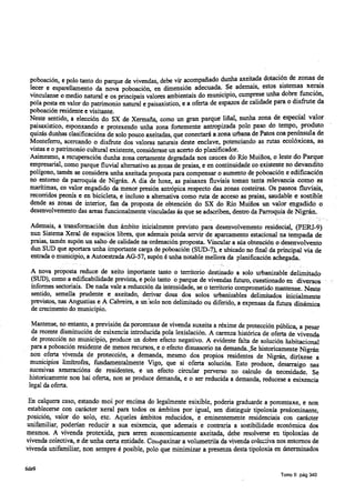 Informe arquitecto municipal PXOM Nigrán