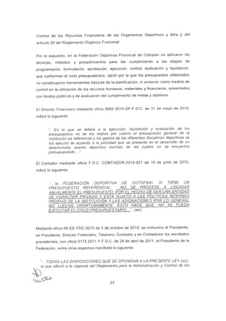 Informe auditoria fdc