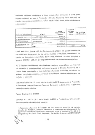 Informe auditoria fdc