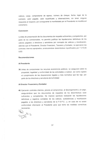 Informe auditoria fdc