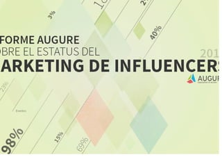 Primer Informe Augure sobre el Status de Marketing de Influencers