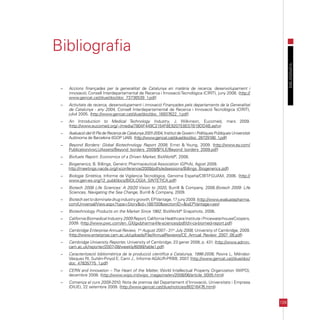 Informe Biocat 2009