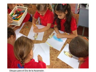 Dibujos para el Día de la Ascensión.
 