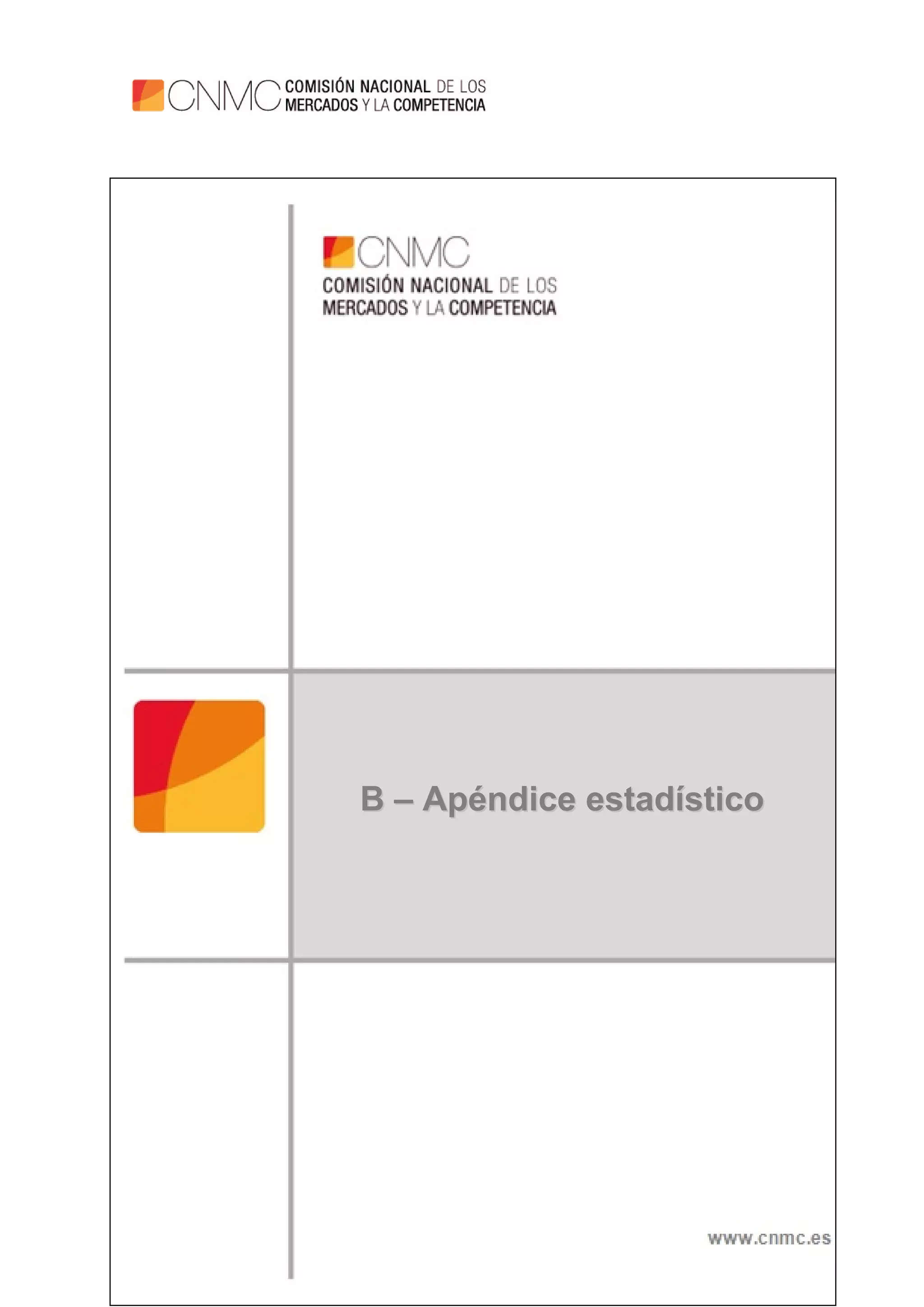 19
1.
BB –– AAppéénnddiiccee eessttaaddííssttiiccoo
 