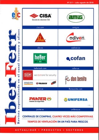 Informe de ferretería agosto 2018