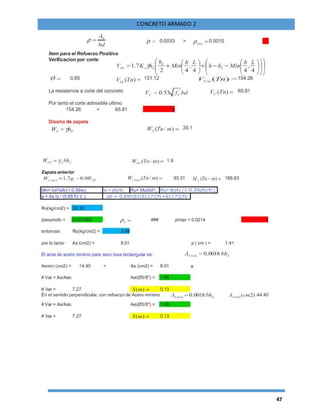 47
CONCRETO ARMADO 2
 