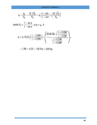 64
CONCRETO ARMADO 2
 