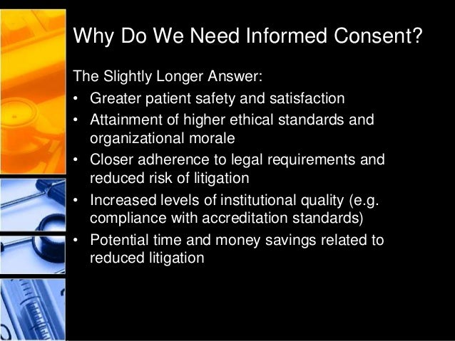 Informed consent