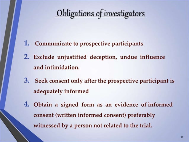 Informed consent in Clinical Trials | PPTX | Pharmaceutical Drugs ...