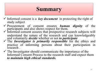 Informed consent form in clinical research.pptx