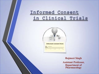 Rajmeet Singh
Assistant Professor,
Department of
Pharmacology
 