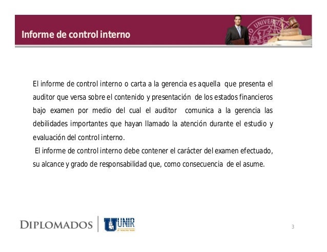 Informe de auditoria