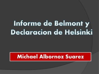 Michael Albornoz Suarez 
 