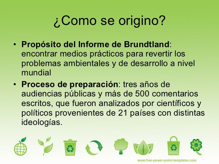 Informe de Brundtland