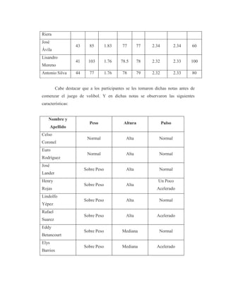 Beneficios de la Actividad Fisica