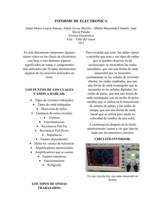 INFORME DE  ELECTRONICA-1.docx