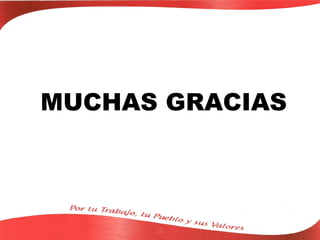 MUCHAS GRACIAS
 