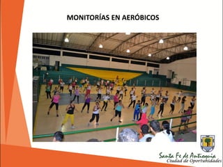 MONITORÍAS EN AERÓBICOS
 