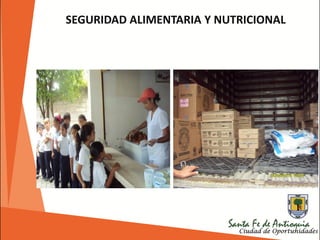 SEGURIDAD ALIMENTARIA Y NUTRICIONAL
 