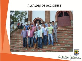 ALCALDES DE OCCIDENTE
 