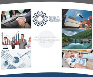 RESUMEN EJECUTIVO
Informe de actividades
2014 - 2015
 