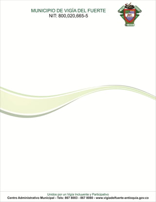 Informe de gestion alcaldia pdf