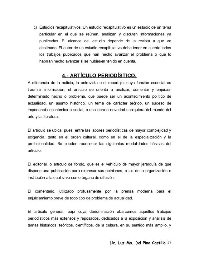 Informe de investigación