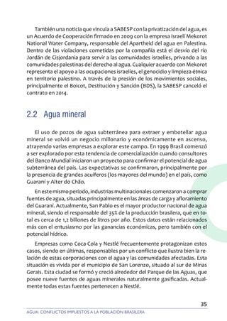 Informe: Estado del agua en América Latina y el Caribe | PDF