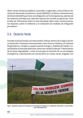 Informe: Estado del agua en América Latina y el Caribe | PDF