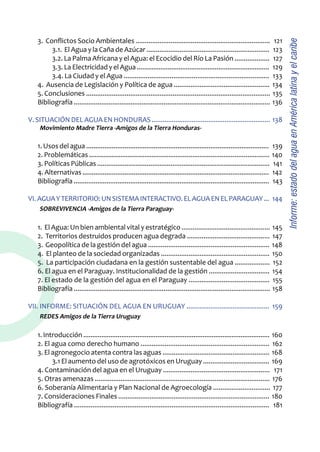 Informe: Estado del agua en América Latina y el Caribe | PDF