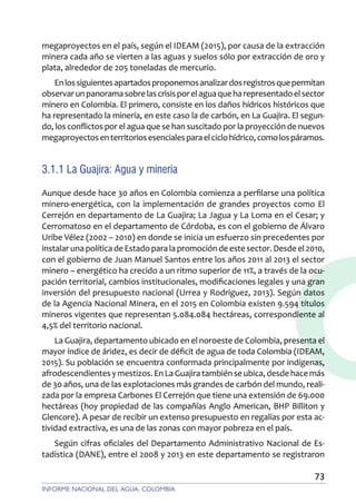Informe: Estado del agua en América Latina y el Caribe | PDF
