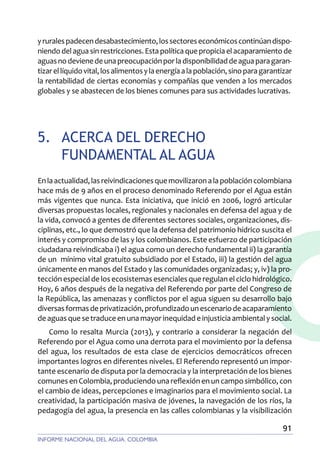 Informe: Estado del agua en América Latina y el Caribe | PDF