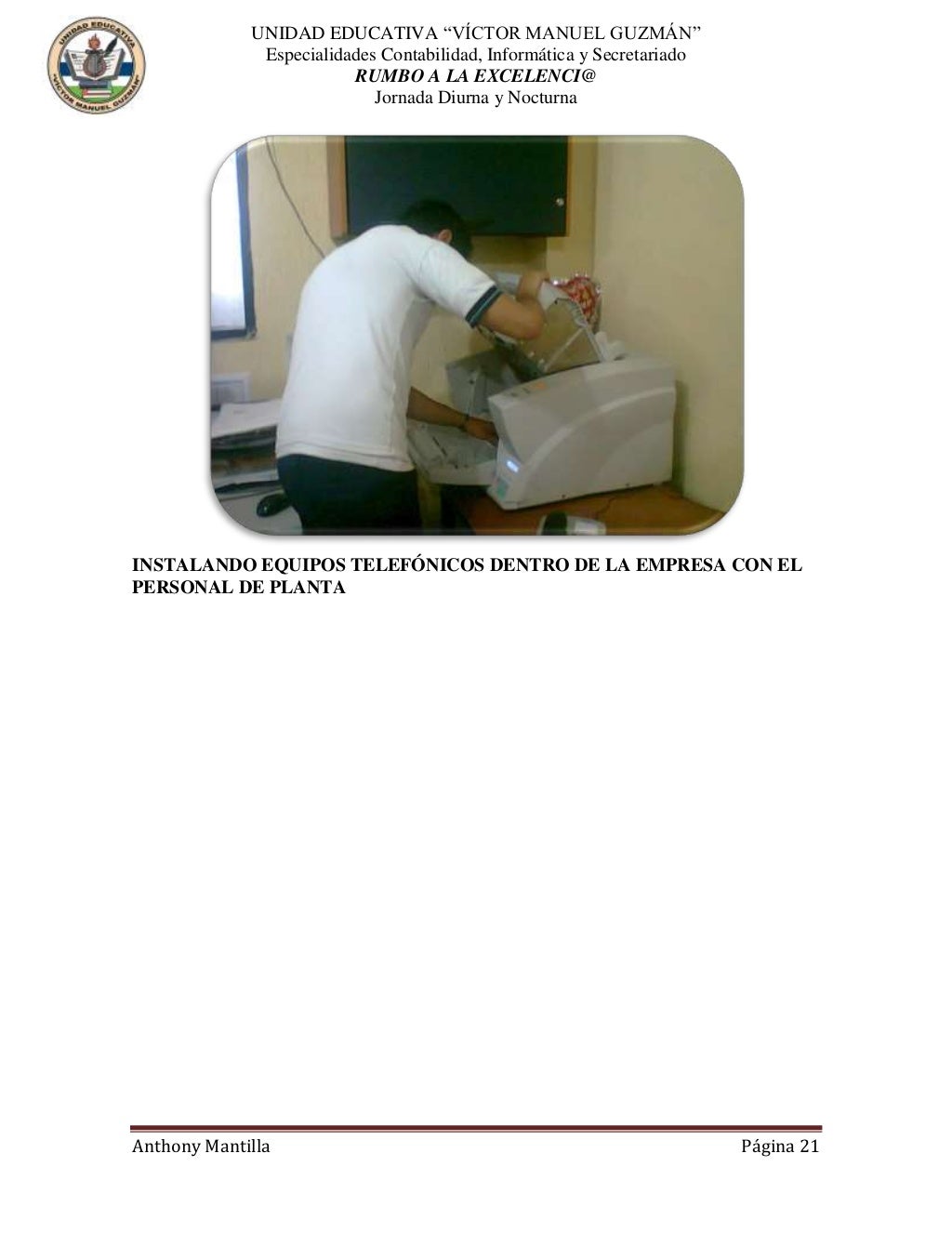 Informe De Pasant as bien Elaborado 