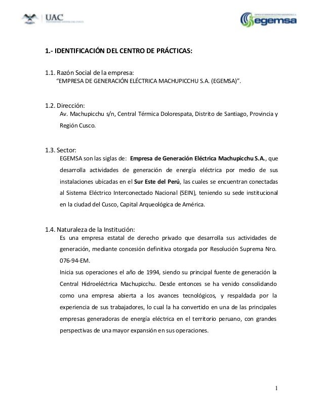 Resultado de imagen para razon social de un informe